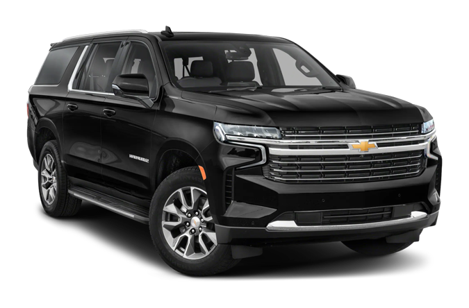 Black SUV available from J&J Car Service